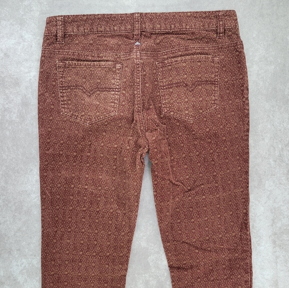 Prana Trinity Cord Pants in Raisin Marsala - Picture 7 of 8